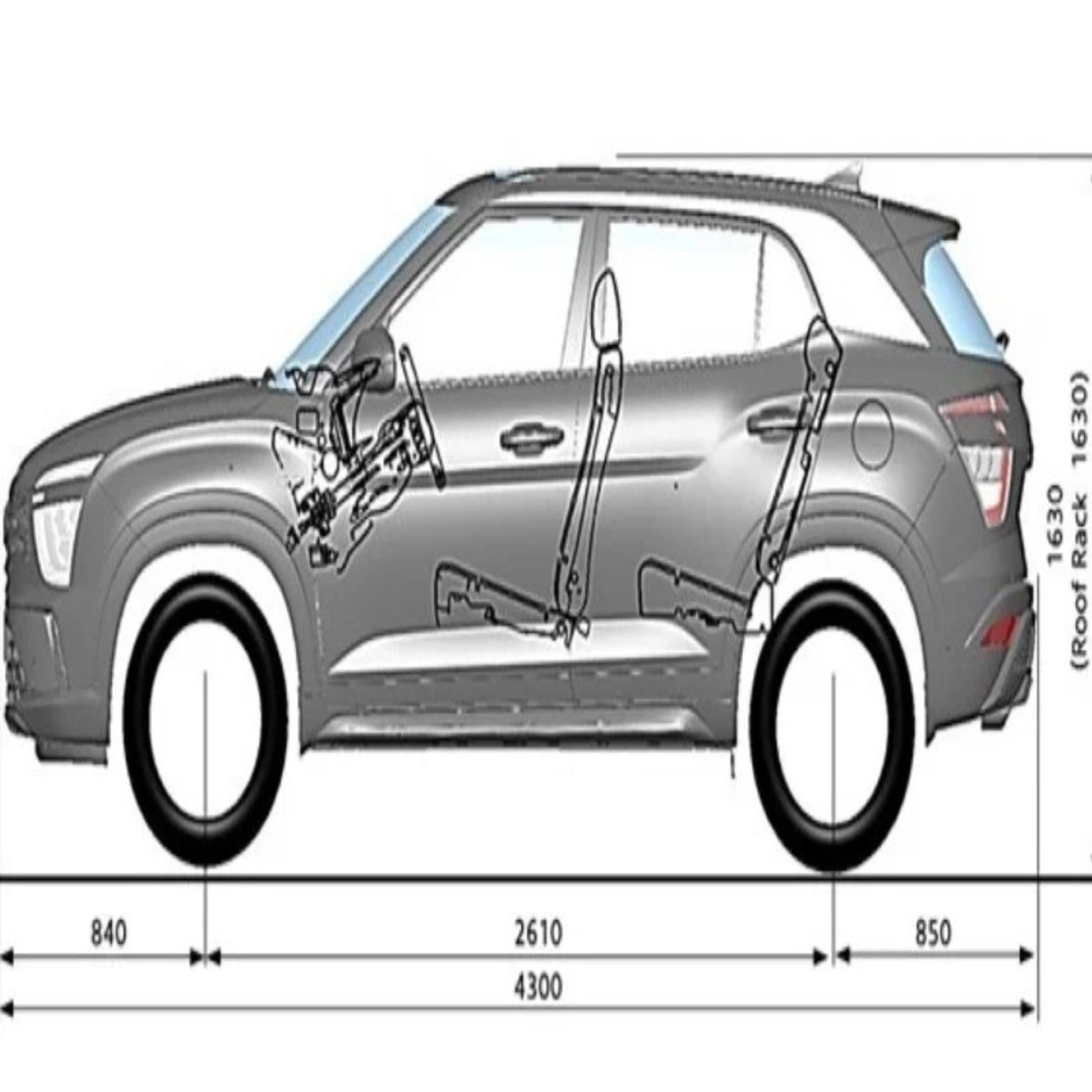 Hyundai габариты