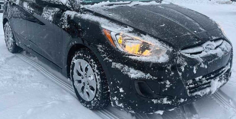 Зимние шины на Hyundai Accent